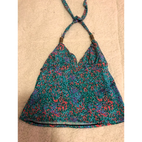 Catalina Other - Catalina Tankini Swimsuit Halter Bikini top sz S